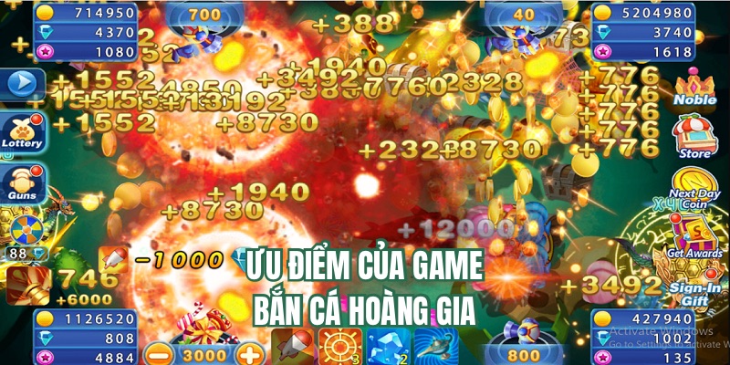 Những ưu điểm tuyệt vời của siêu phẩm bắn cá tại 79King.