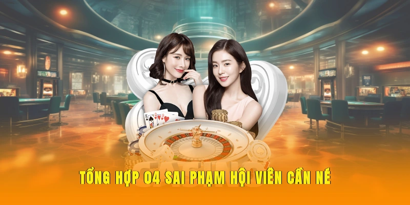 Tổng hợp 04 sai phạm hội viên cần né.