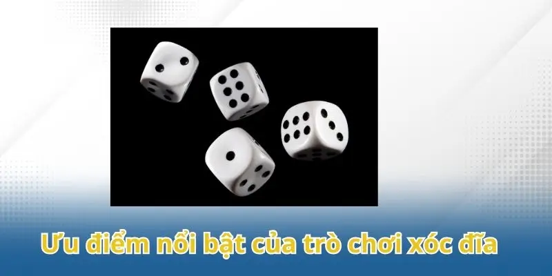 Những ưu điểm nổi bật của trò chơi xóc đĩa tại 79King.